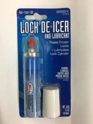 Lock Deicer Blister Card-pcs ( 24pcs display)