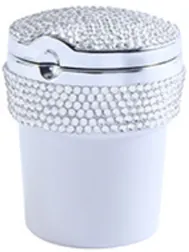 SILVER-Bling Sparkle Ash Tray