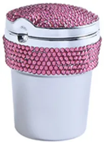 PINK-Bling Sparkle Ash Tray