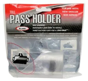 Clear-New EZ Pass Holder Poly Bag