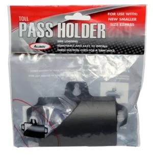Black New EZ Pass Holder Poly Bag