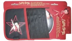 Betty Boop Star-CD Visor Organizer