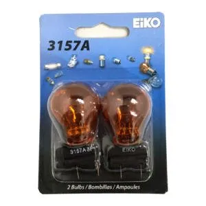 3157 Bulb Amber 2pack, Blister Pack