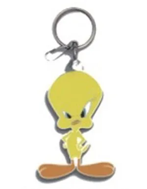 Tweety Enamel Keychain