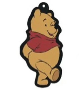 PC00510-Pooh Standing Key Chain