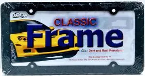 Diamond Black - License Frame