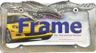 Eagle on top-License Plate
