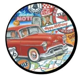 Mobile Coaster Happy Motoring