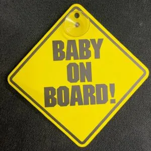 Baby On Board with Suction Cup