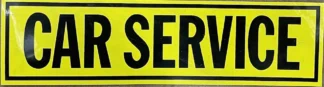Car Service Sign