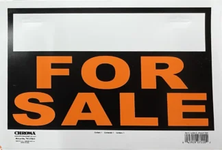 For Sale Sign