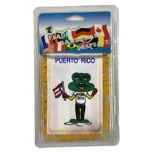 Frog-Flag Mini Banner