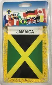 Jamaica-Flag Mini Banner