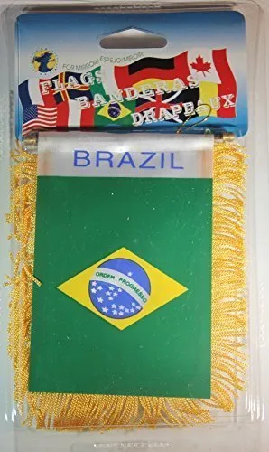 Brazil-Flag Mini Banner