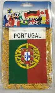 Portugal-Flag Mini Banner