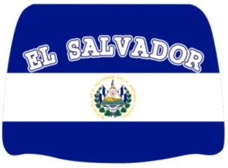 Headrest Cover 2pc-El Salvador