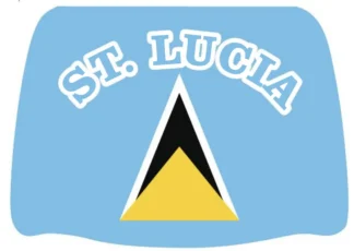 Headrest Cover 2pc-St. Lucia