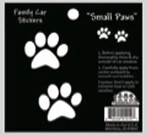 Small Paws-Car Sticker People