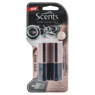Scents Luxe Vent Clips, Rose Gold