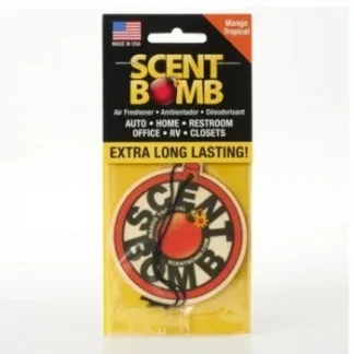 Scent Bomb 2pk Paper Airfreshener-Mango Tropical