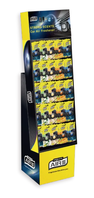 AIRE Floor Display 25 Hooks (EMPTY DISPLAY ONLY, NO PRODUCTS)
