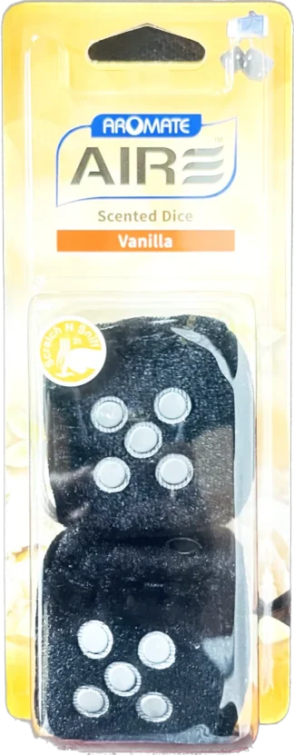 Vanilla (Black)-AIRE Scented Dice
