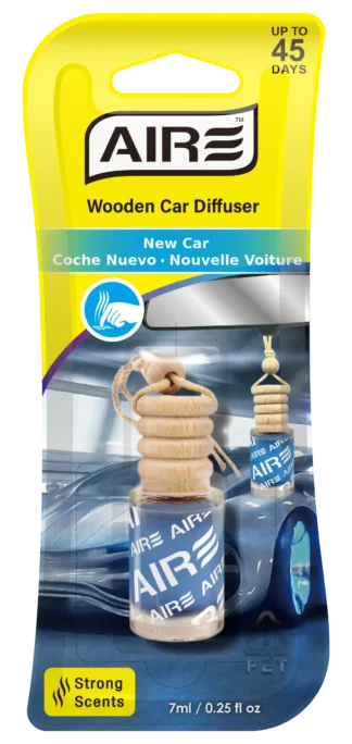 New Car-AIRE Wooden Diffuser 7ml 12/box