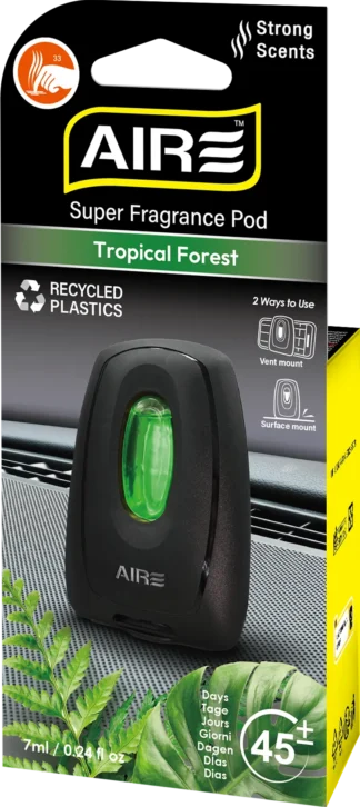 AIRE Vent Clip Car Perfume-Tropical Forest 12/box