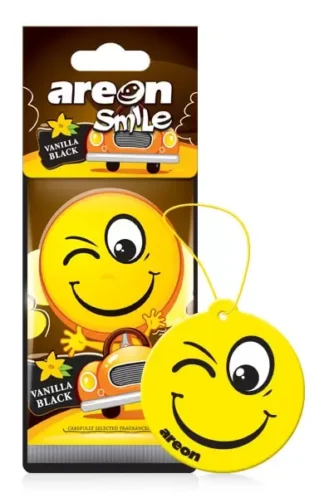Areon Smile Dry Paper – Vanilla Black