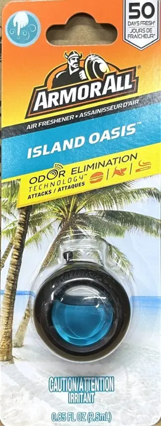 Armor All 1pk Mini Diffuser-Island Oasis