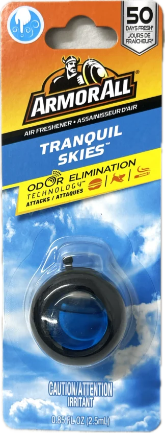 Armor All 1pk Mini Diffuser-Tranquil Skies