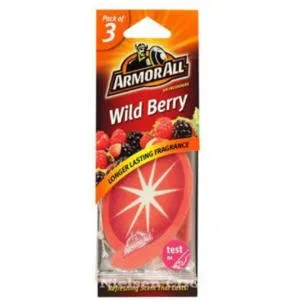 Armor All Airfreshener 3pk - Wild Berry