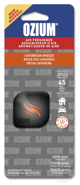 Ozium Membrane 1pk Caribbean 4/bag