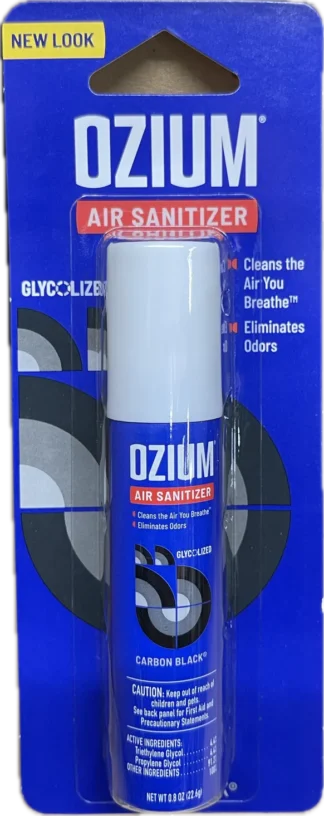 Ozium 0.8 oz. 6/48/1-Carbon Black