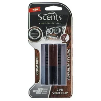 Scents Luxe Vent Clips, Burlwood
