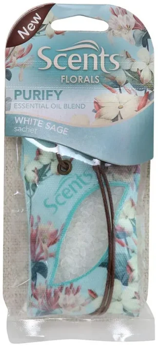 Scents Sachet Florals, Purify, White Sage