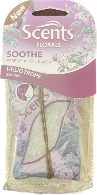 Scents Sachet Florals, Soothe, Heliotrope