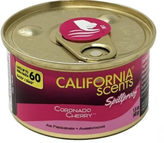 California Car Scents Spillproof Can - Coronado Cherry 12PCS/DISPLAY BOX