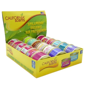 California Car Scents Spillproof Can - 18pc Display