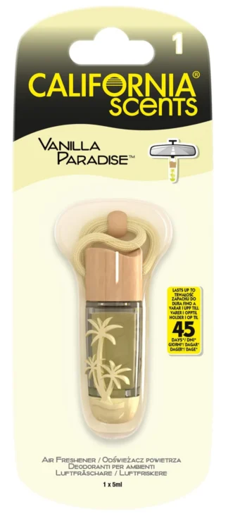 CS Hanging Vial Vanilla Paradise 4/box
