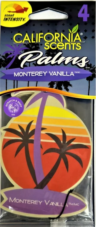 CS 4pk Palms Paper-Monterey Vanilla 6/pack