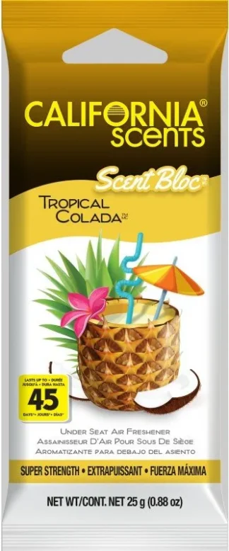 California Car Scents Scent Bloc - Tropical Colada