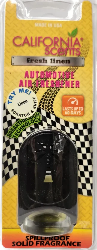 California Car Scents Vent Clip Palm - Fresh Linen