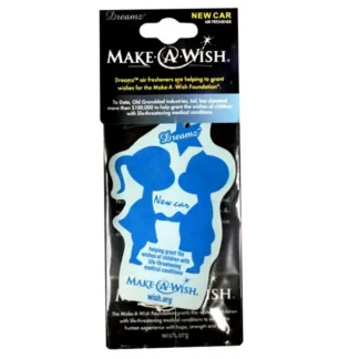 DREAMZ Make A Wish Regional Kids Paper Airfreshener - New Car