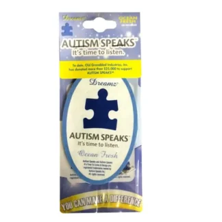 DREAMZ Autism Speaks Paper Airfreshener - Ocean Fresh