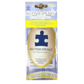 DREAMZ Autism Speaks Paper Airfreshener - Vanilla