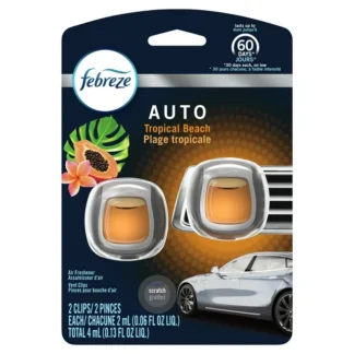 Febreze Vent Clip 2pk – Tropical Beach