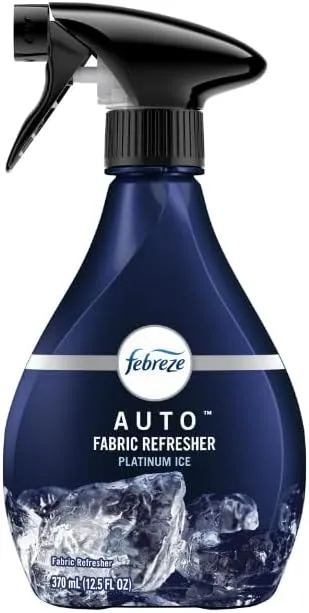 Febrez Spray Fabric Auto Platinum Ice 12.5oz Spray 4pcs/case
