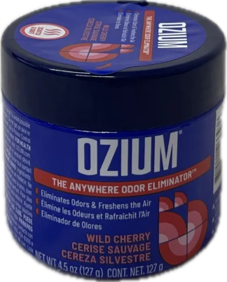 Ozium Gel 4.5oz.-Wild Cherry 4pcs/box