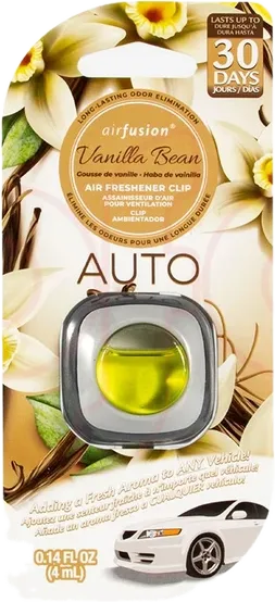 Air Fushion Vent Clip pk-Vanilla Bean